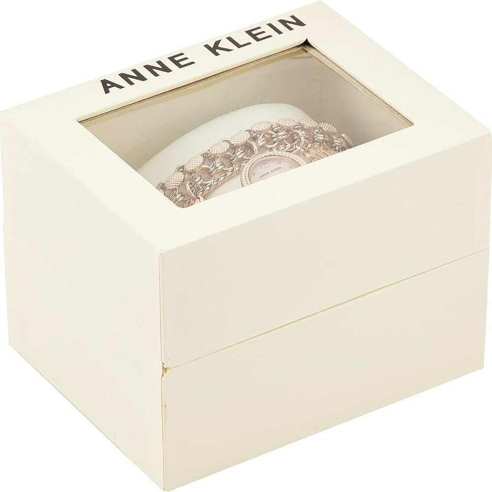 Women's Premium Crystal Accented Charm Bracelet Watch - Picture 5 of 5